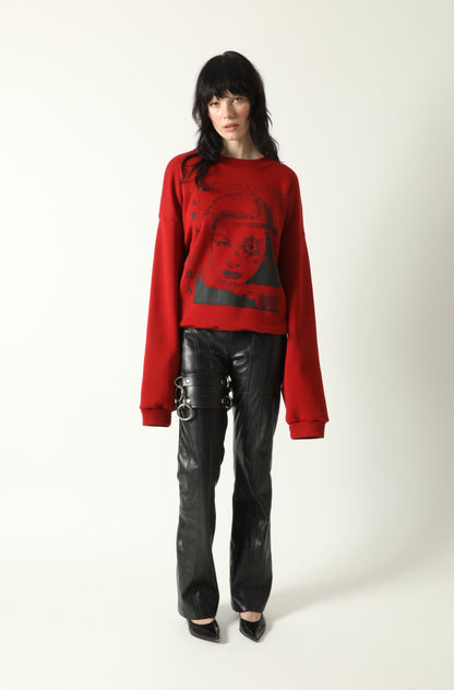 CONTACTS & REVIEWS RED CREWNECK