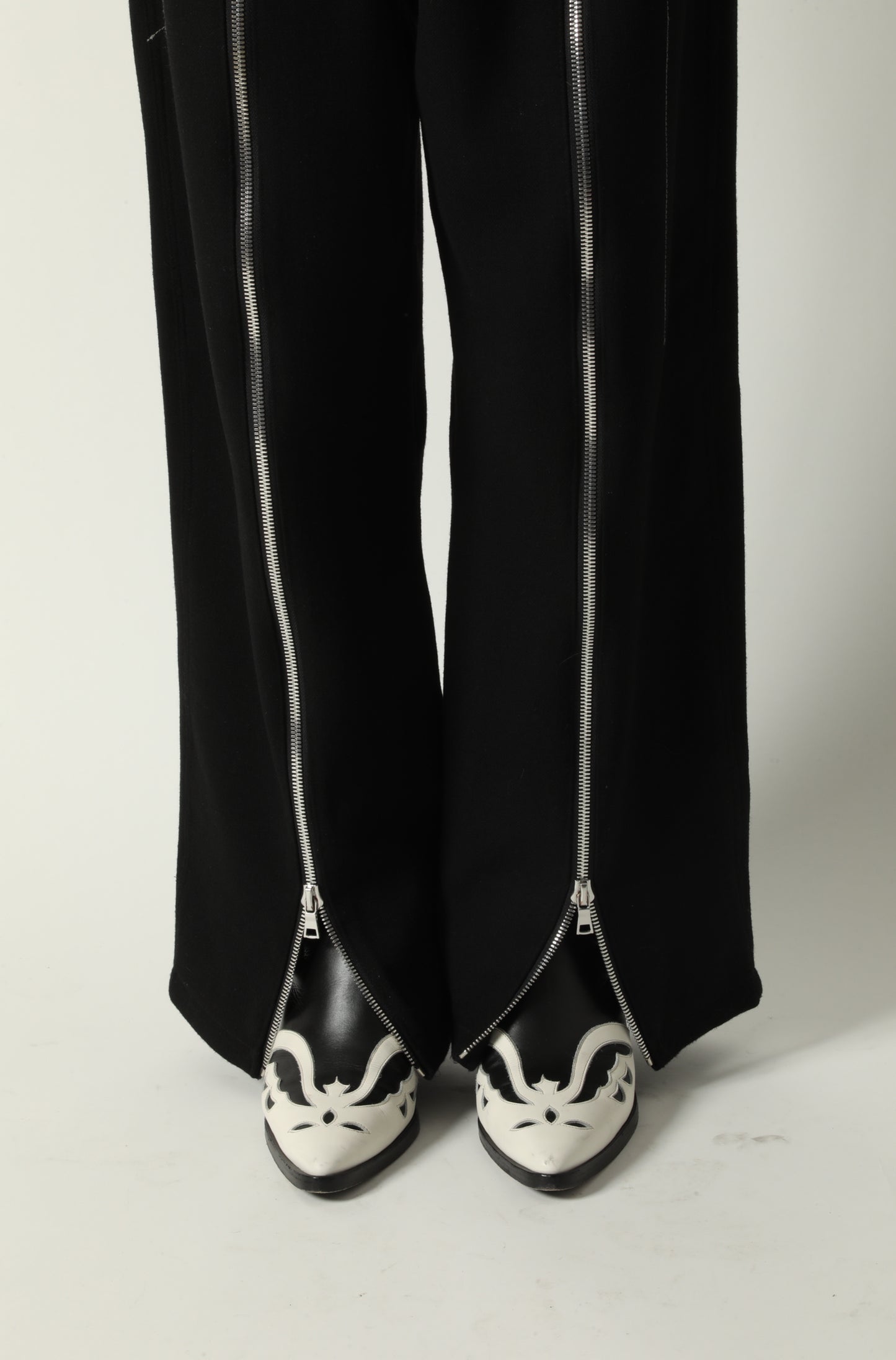 FAMILY REUNION WOOL ZIPPER PANTS